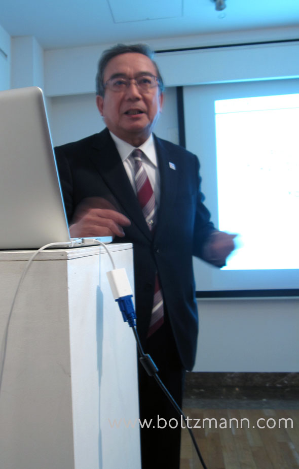 Professor Yoshinao Mishima, President of Tokyo Institute of Technology