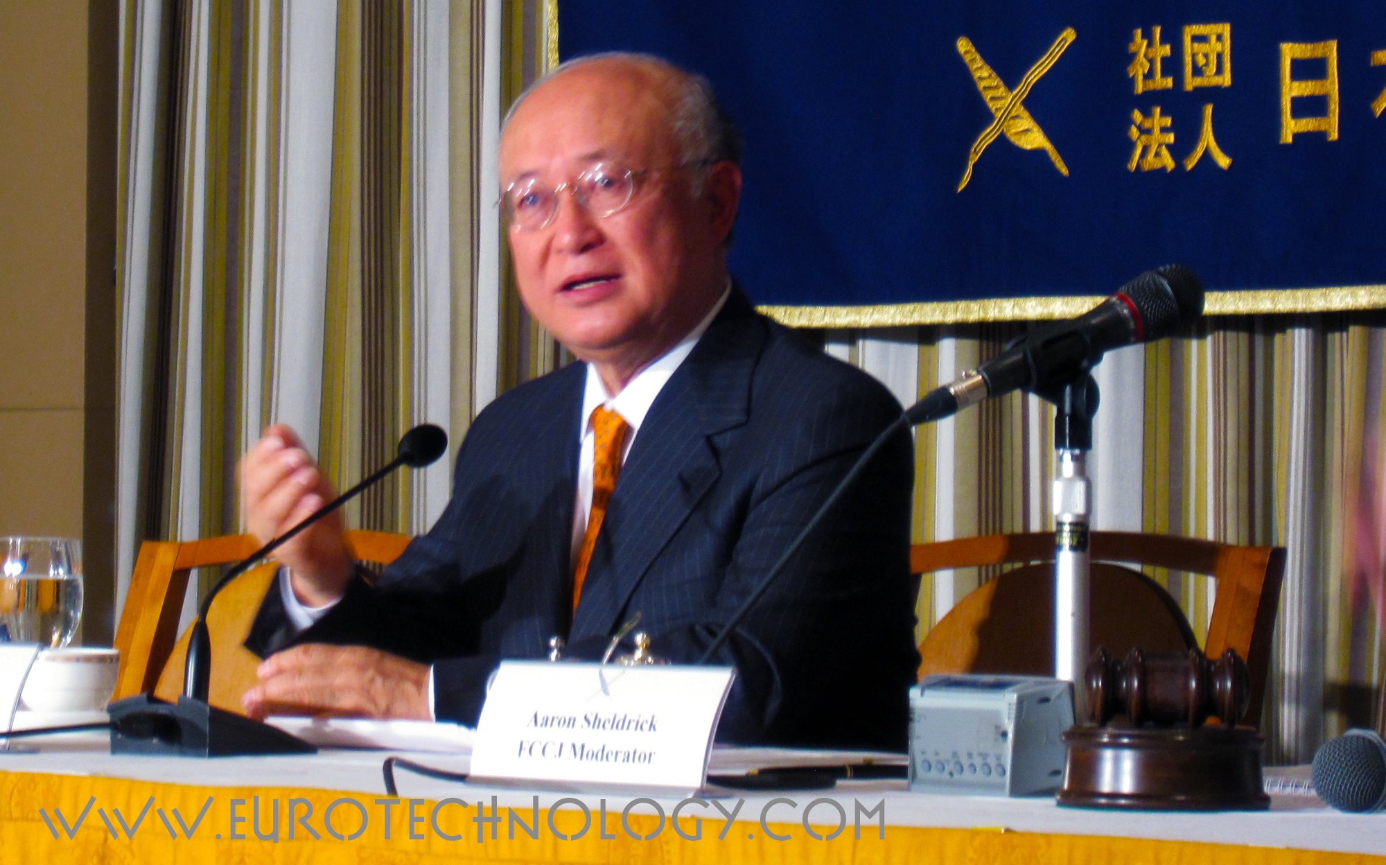 IAEA recommends international cooperation for Fukushima decommissioning, Mr Yukiya Amano (天野之弥), Director General of the International Atomic Energy Agency (IAEA)