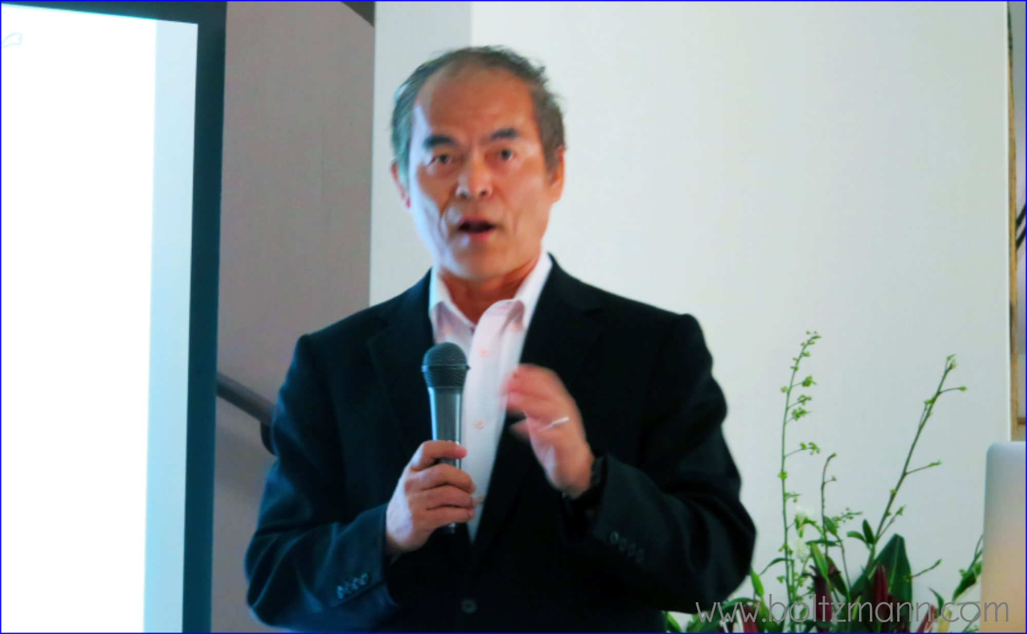Shuji Nakamura at the Ludwig Boltzmann Forum
